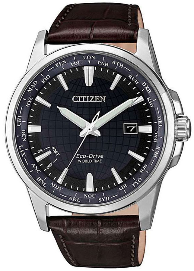 Đồng Hồ Nam Citizen Dây Da BX1001-11L - Mặt Xanh (Sapphire)