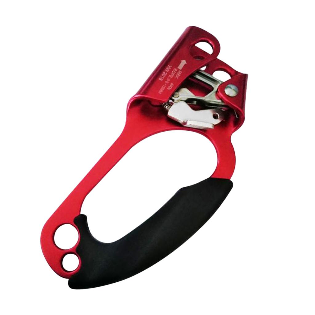 Arborist Tree Rock Climbing Right Hand Ascender Riser Grasp Device for 8mm-13mm Rope