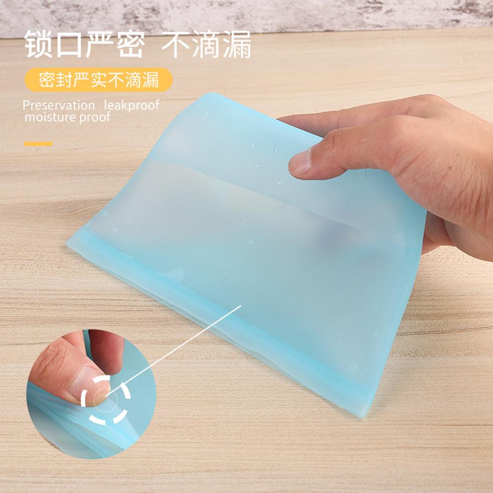 Túi bảo quản thực phẩm Đông lạnh Túi silicone bảo quản thực phẩm