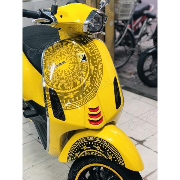 Bộ decal trống đồng Vespa Primavera - Sprint