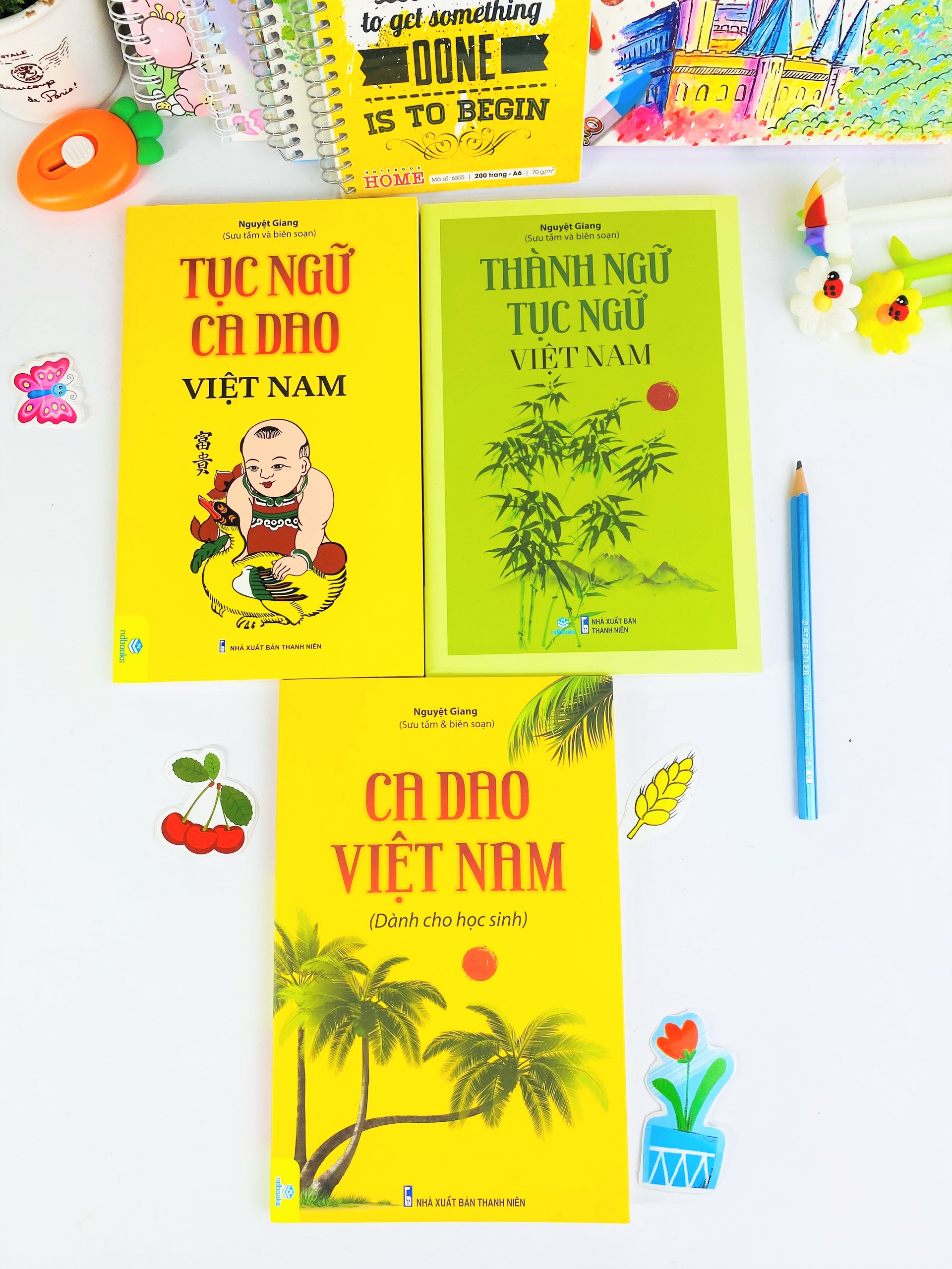 Sách - Combo 3 cuốn Thành Ngữ, Tục Ngữ và Ca Dao Việt Nam - ndbooks
