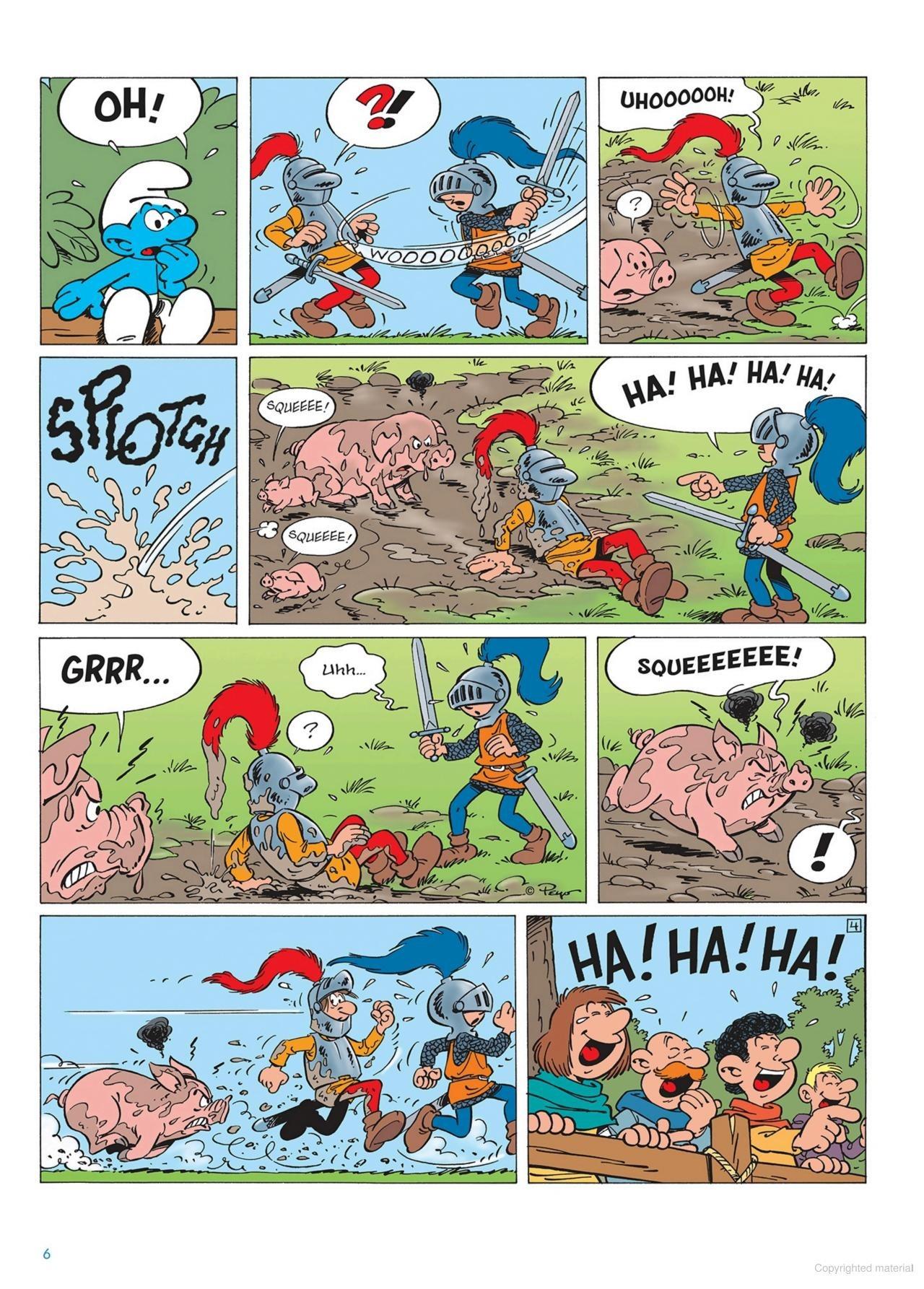 Sách ngoại văn: The Smurfs #25 - The Gambling Smurfs