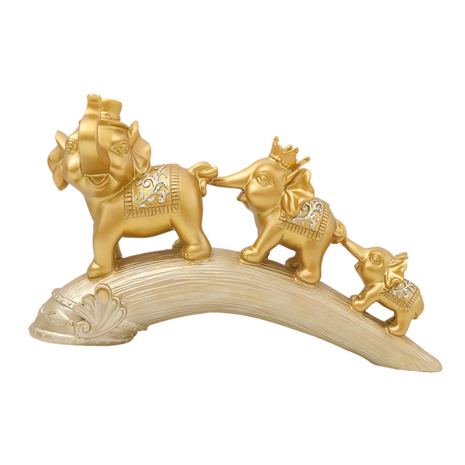 2x Animal Statue Decoration Feng Shui for Bedroom Shelf Housewarming Gifts