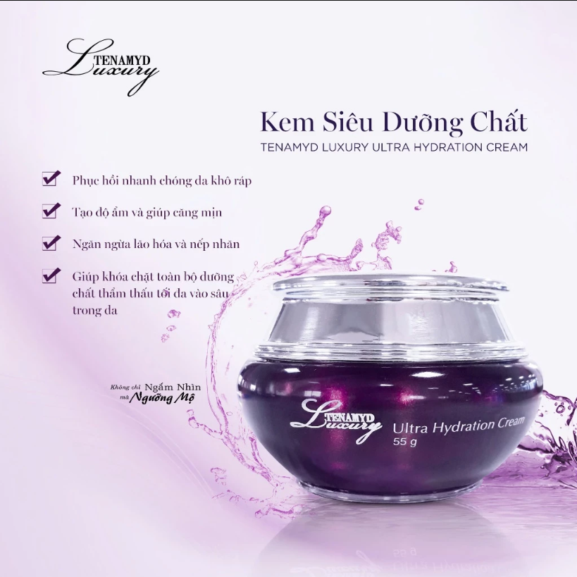 Kem siêu dưỡng chất TENAMYD Luxury Ultra Hydration Cream 55g