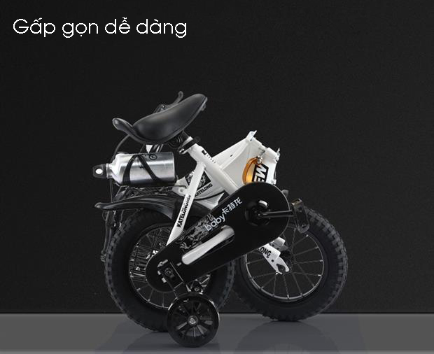Xe đạp thể thao trẻ em gấp gọn bánh 12inch-18inch