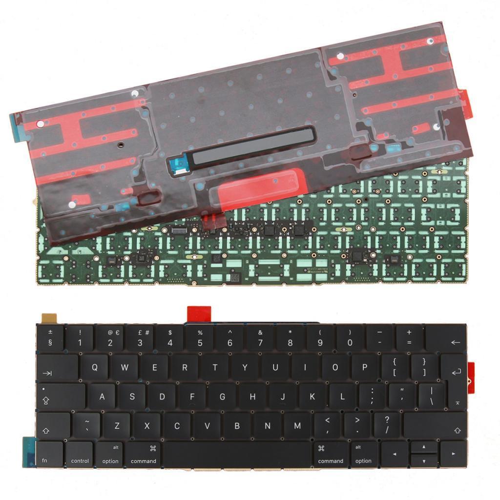 UK Layout - Laptop Backlit Keyboard for Pro 15'' A1707 Black
