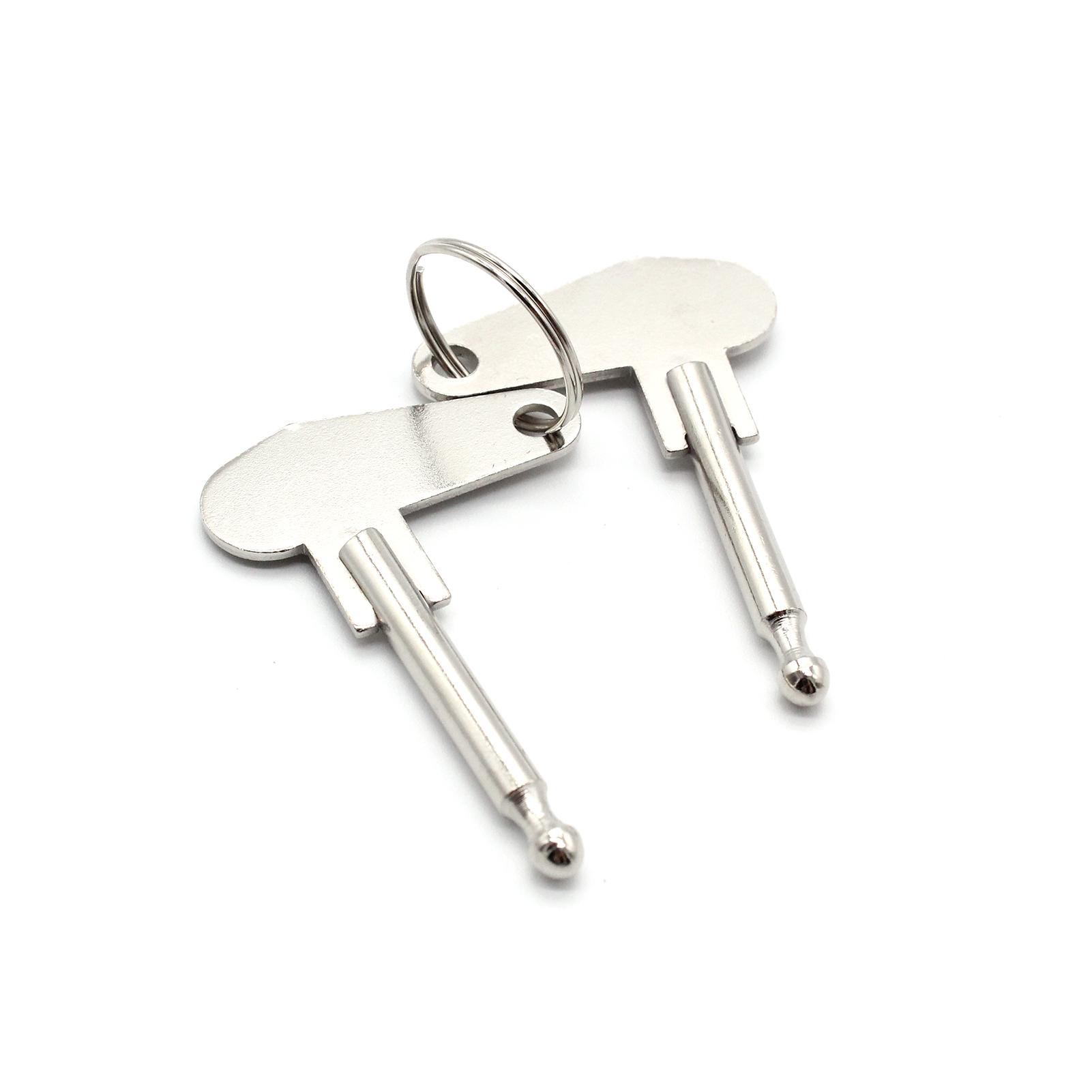 2 Pcs Ignition Key Tractor Vintage Excavator Truck Ignition Lock Key