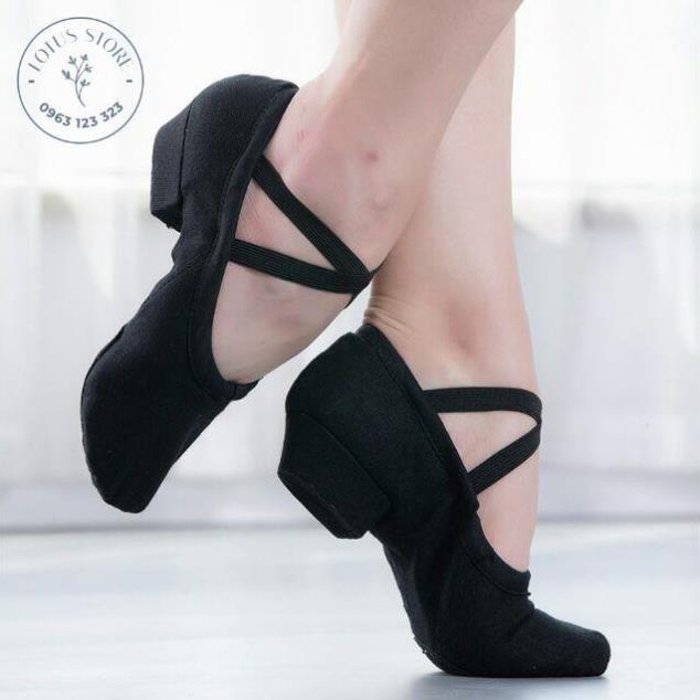 Giày múa ballet cao gót GM01 giày múa bale người lớn - Diễm Phương Store