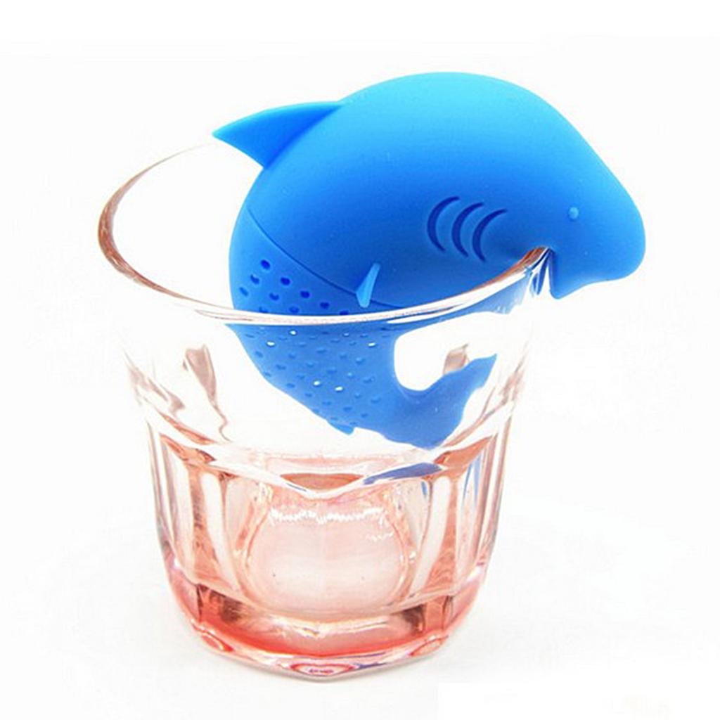 Tea Ball Silicone Tea Shark Shape Tea Diffuser