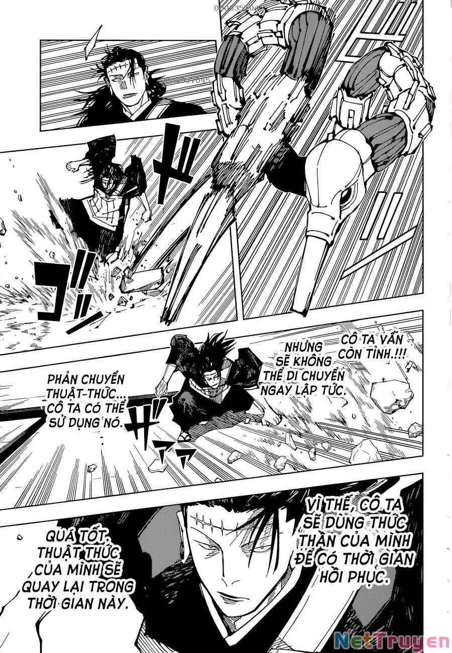 jujutsu kaisen - chú thuật hồi chiến chapter 206 17