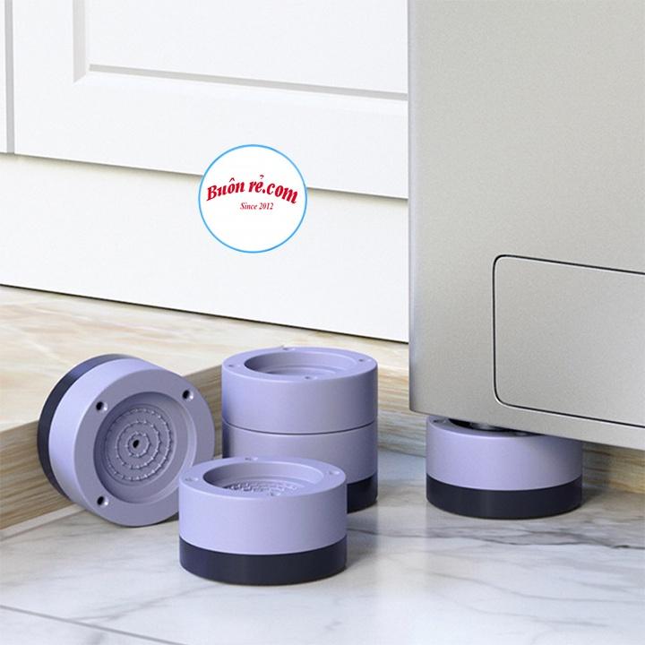 Bộ 4 chân chống rung máy giặt, bàn ghế đồ nội thấy đa năng - 01384
