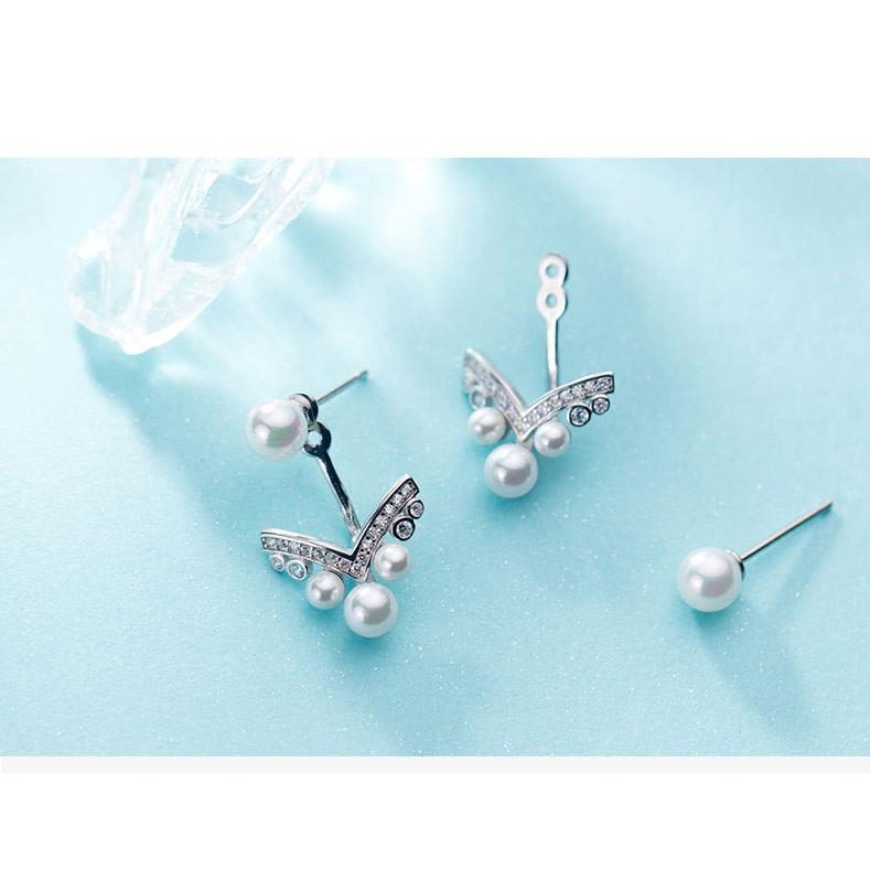 Bông tai bạc nữ cá tính