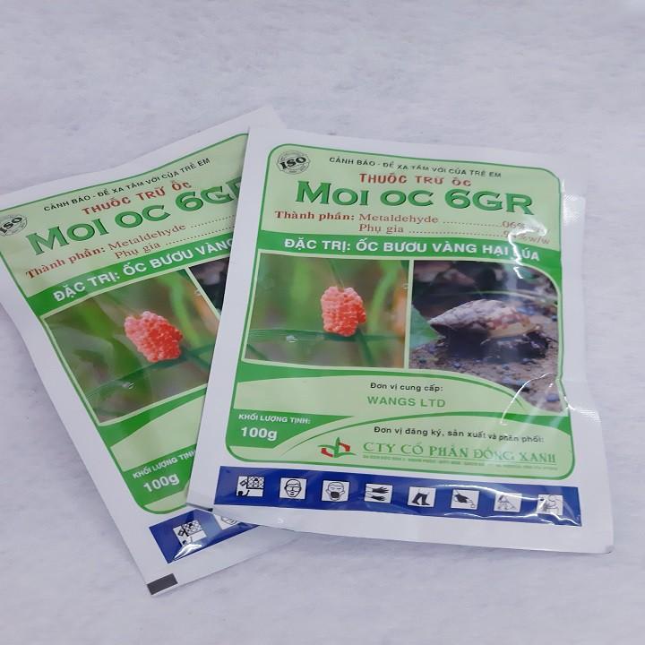 Sản phẩm trừ ốc bươu vàng hại lúa 6GR - gói 100 gram