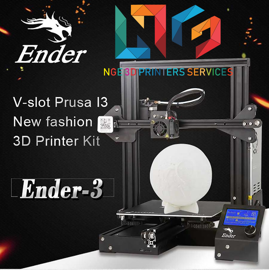Máy in 3D Creality Ender 3 khổ in 220*220*250mm