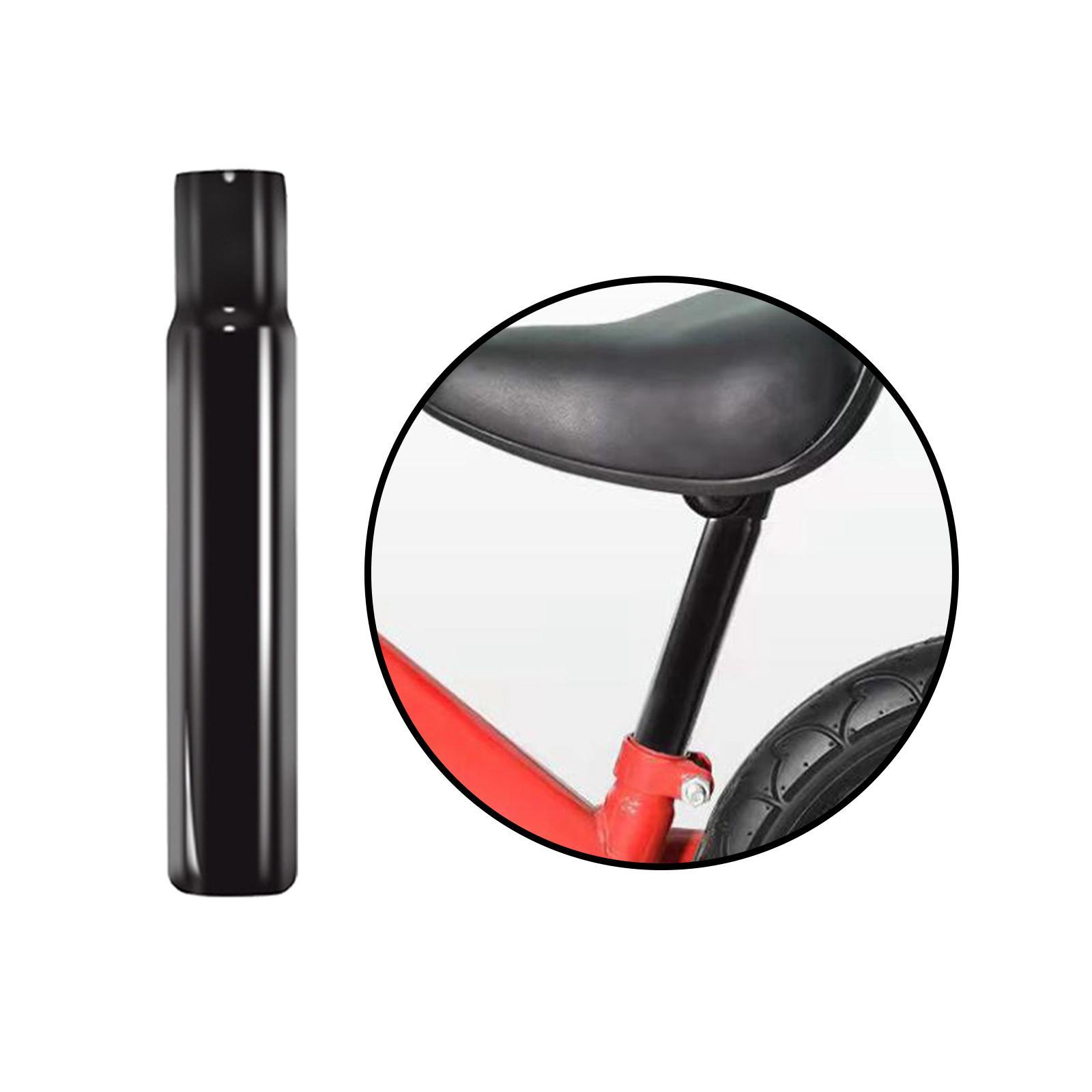 Bike Seatpost Saddle Tube for Children Bike Sturdy Seat Tube Frame Biking Steel Parts Portable Lightweight Road Bike Seat Post Saddle Pole