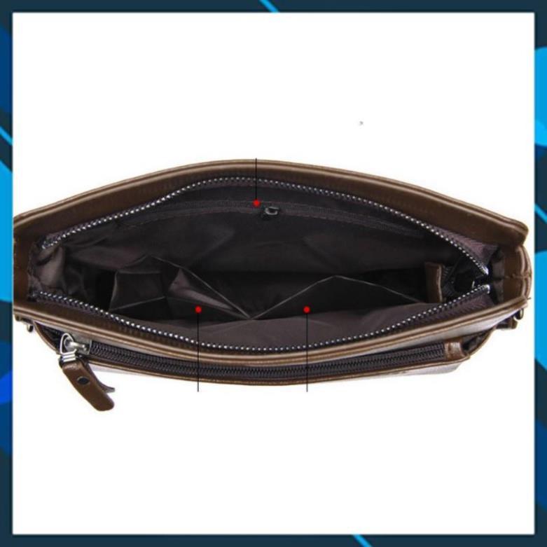 Bộ đôi túi nam đeo chéo + ví nam dáng dài 208264