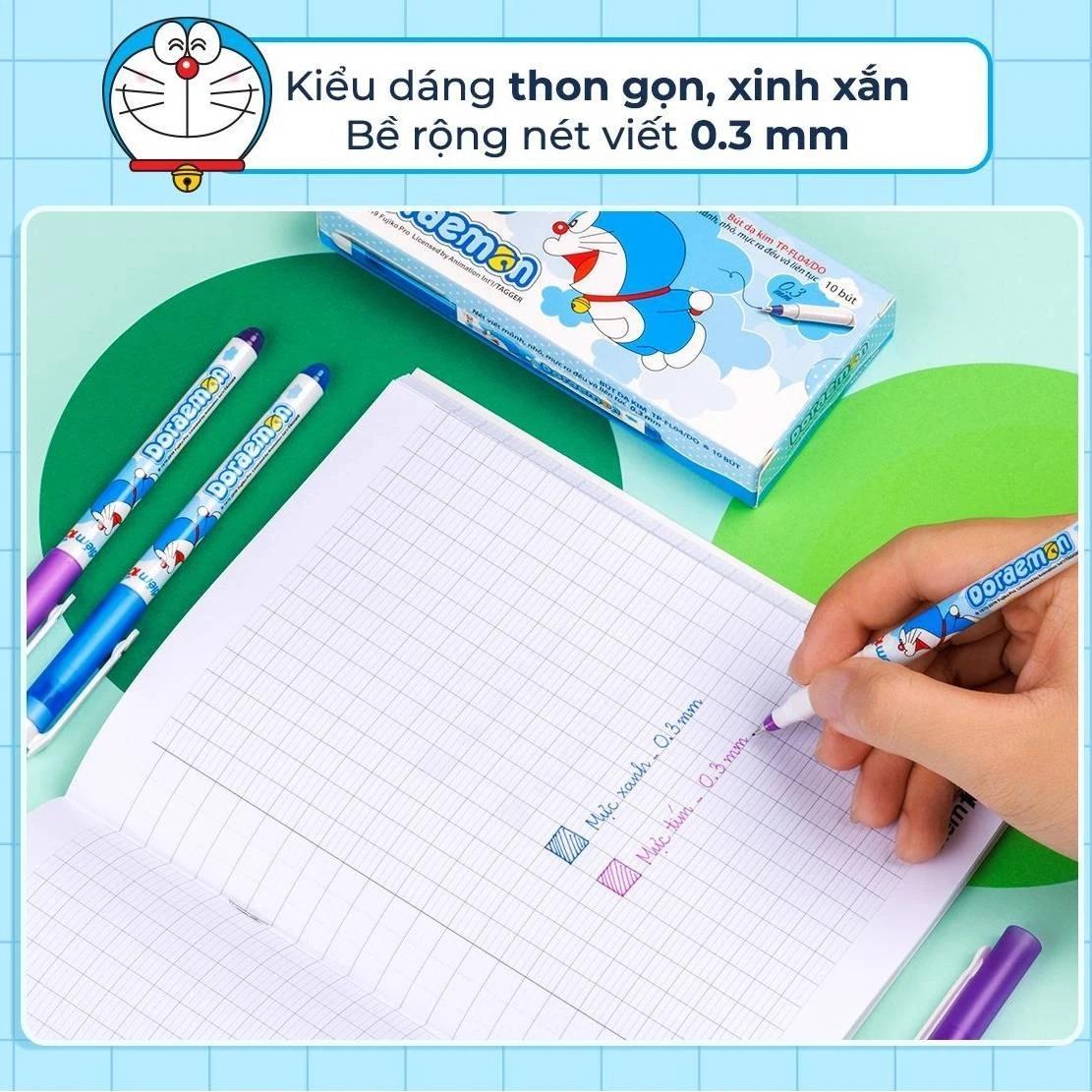 Combo Dụng Cụ Học Sinh Cấp 1 Doraemon