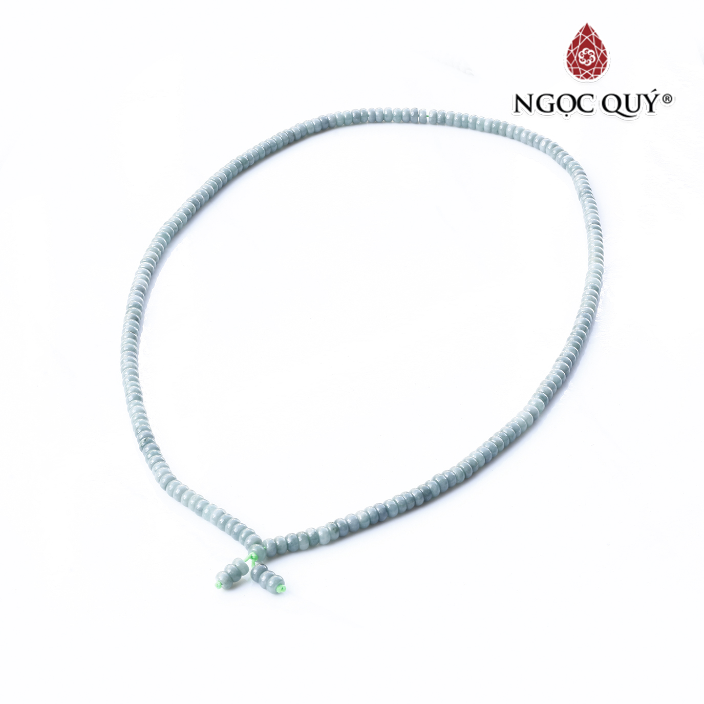 Chuỗi cổ lam ngọc mệnh thủy mộc - Ngọc Quý