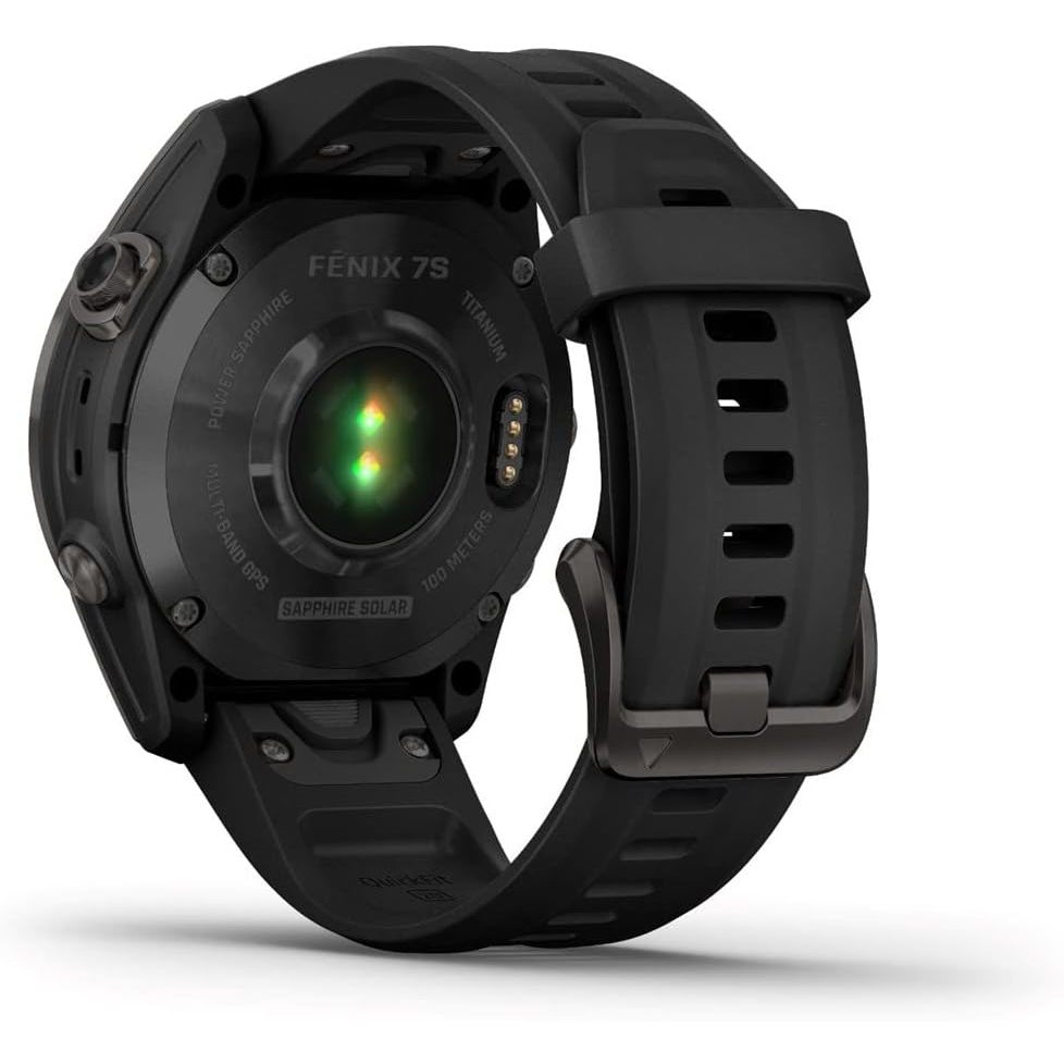 Đồng hồ Thông Minh Garmin fēnix 7S Pro Sapphire Solar (Black) - Hàng Chính Hãng