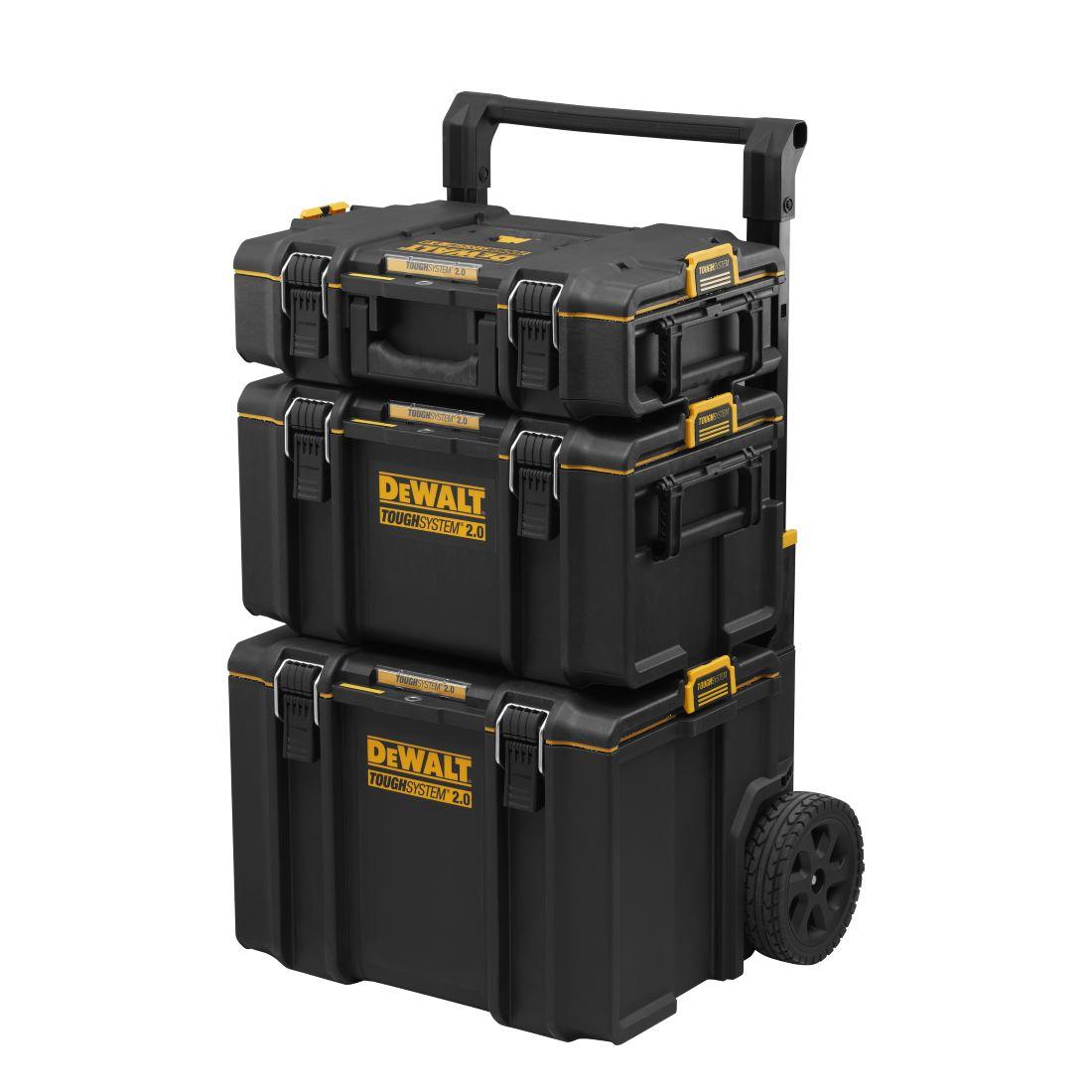 BỘ COMBO 3 HỘP DỤNG CỤ CÓ XE ĐẨY 554X500X1150MM DEWALT DWST83402-1 - HÀNG CHÍNH HÃNG