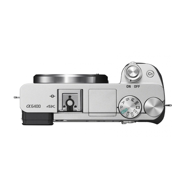 Máy Ảnh Sony Alpha A6400 Body + Lens 16-50mm (Silver) - Hàng Chính Hãng