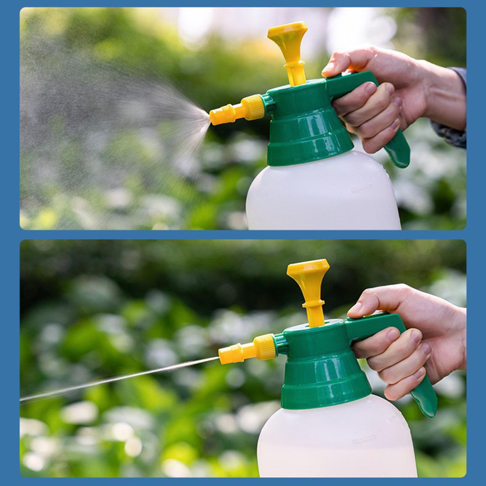 0.5 Gallon Manual Garden Sprayer Adjustable Nozzle for Home Cleaning Indoor