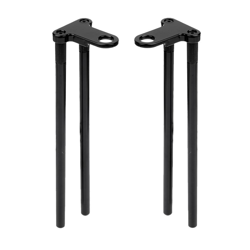 2Pcs Aluminium Alloy Snag Bars Ear Carp Fishing Anti Falling Windproof