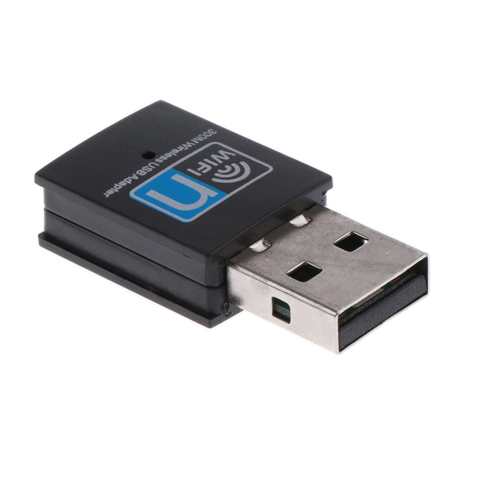 2x USB Wireless Network Adapter Card IEEE802.11n/g/b 2.4G 300M for Computer