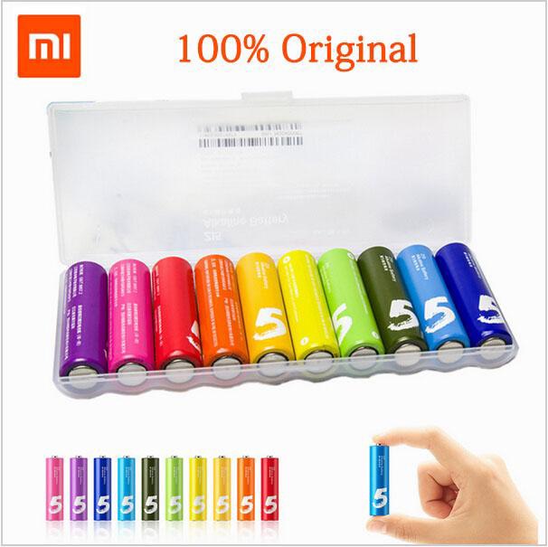 Bộ 10 viên Pin Alkaline AA Xiaomi , Dùng 1 lần - Hàng nhập khẩu