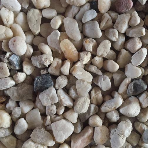 Sỏi thạch anh lọc nước kích thước 10-20mm.