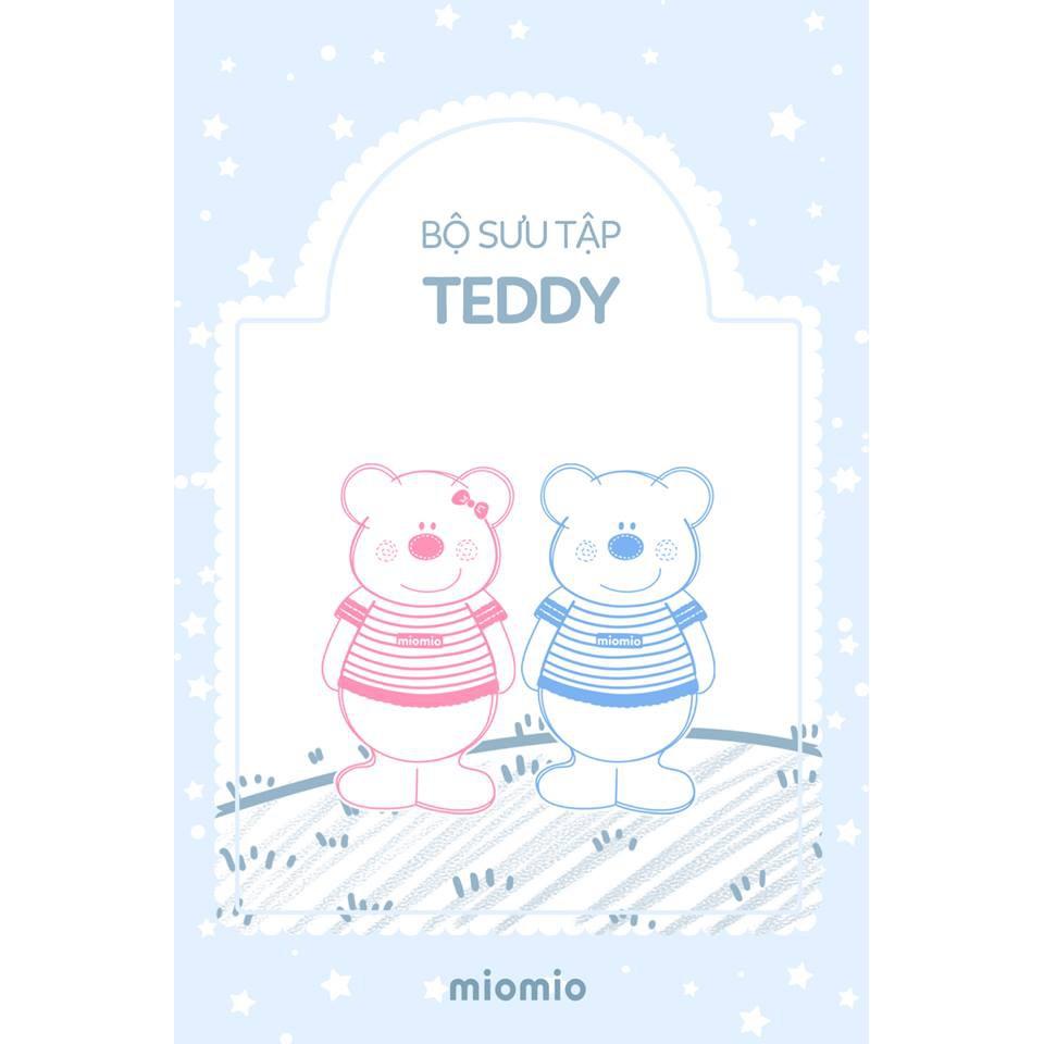 (MIOMIO hè) Áo bác sĩ tay dài Teddy Trắng-Miomio