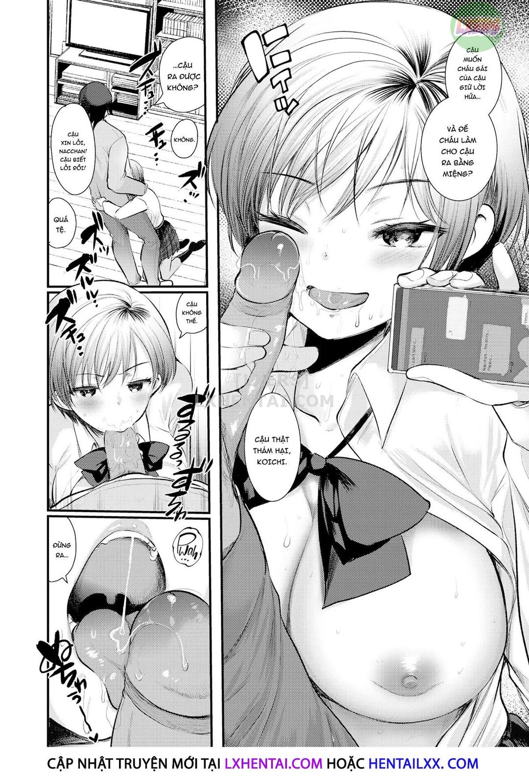 thực hành với cháu gái chapter 1 10