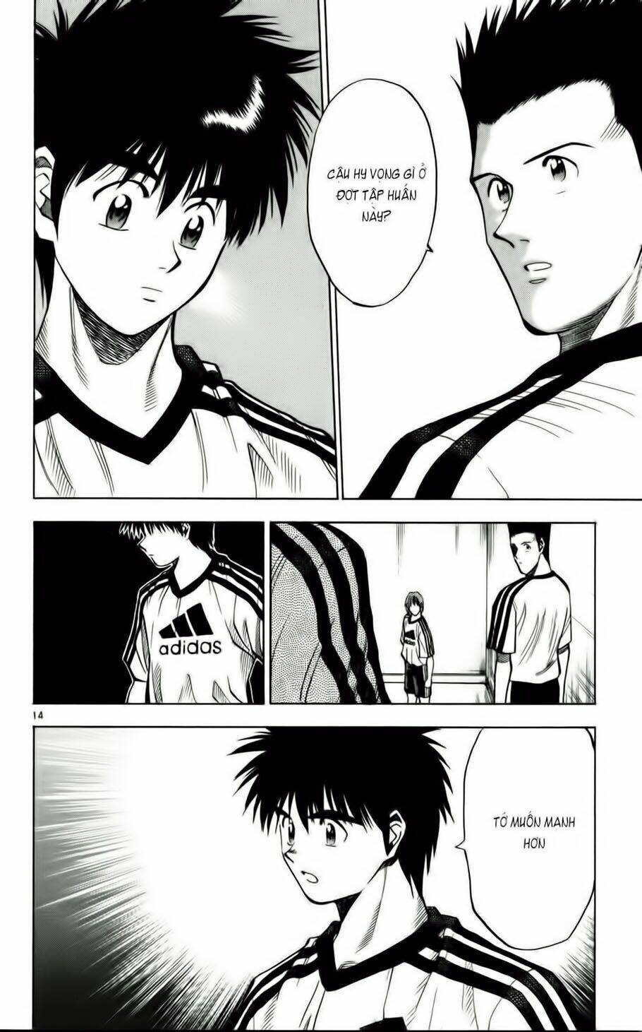 vũ điệu trên sân cỏ - fantasista chapter 50 14