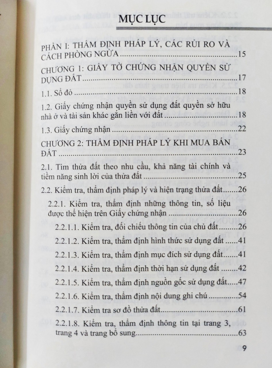 Sách Mua bán đất