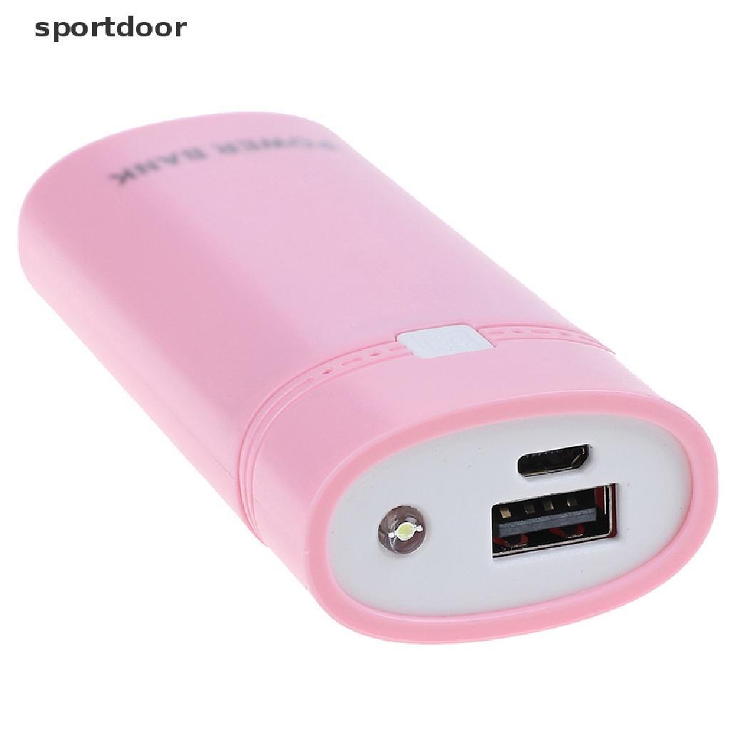 Hộp Sạc USB 2x 18650 Có Đèn Flash Chuyên Dụng