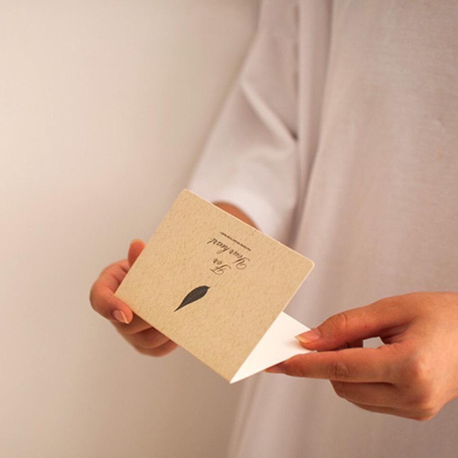 HỘP QUÀ TẶNG và THIỆP VIẾT TAY THEO YÊU CẦU - 2N Unisex
