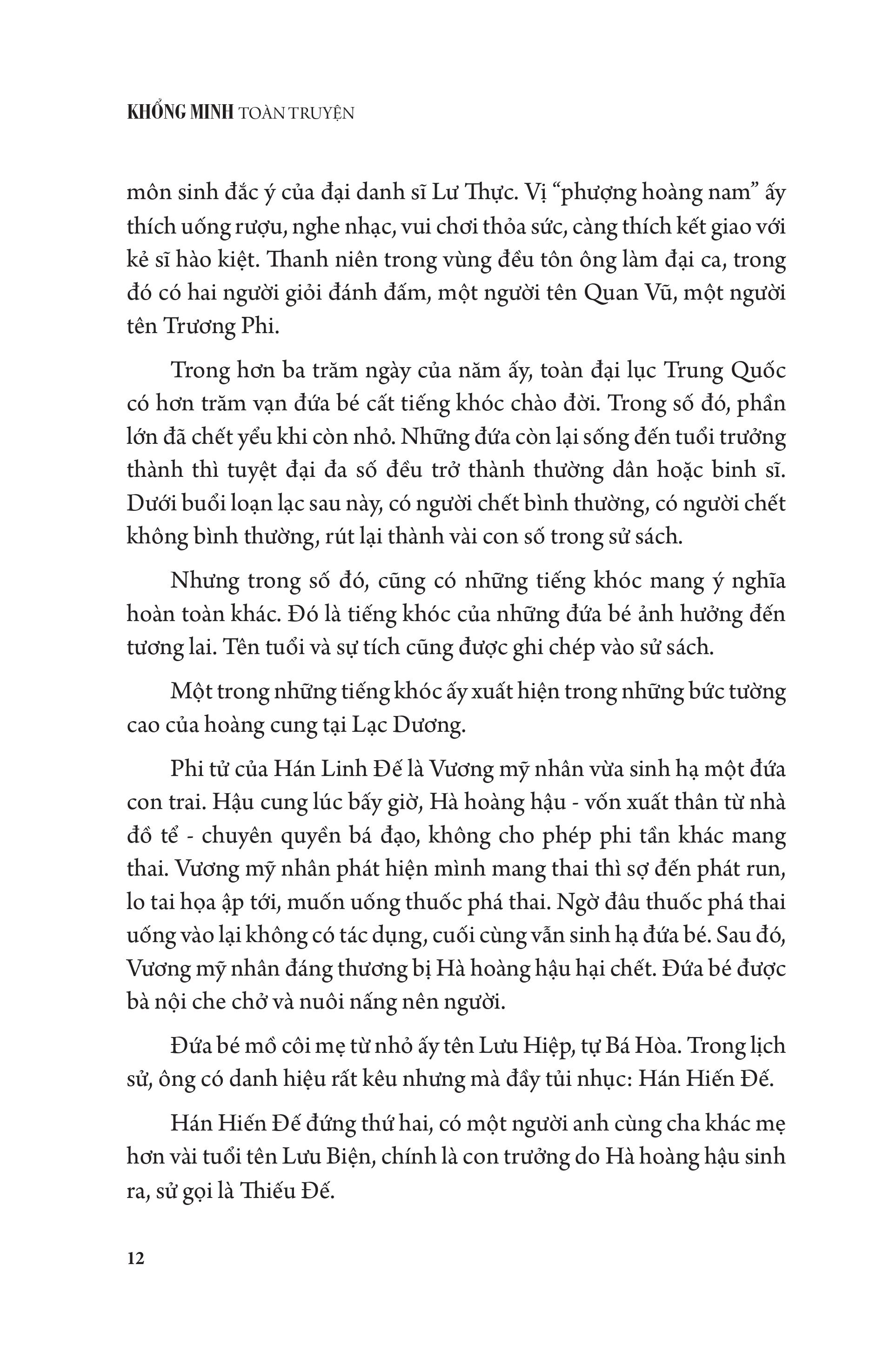 KHỔNG MINH TOÀN TRUYỆN