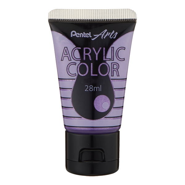 Tuýp Màu Vẽ Acrylic Pentel 28ml WA2-T159 - Metallic Lilac