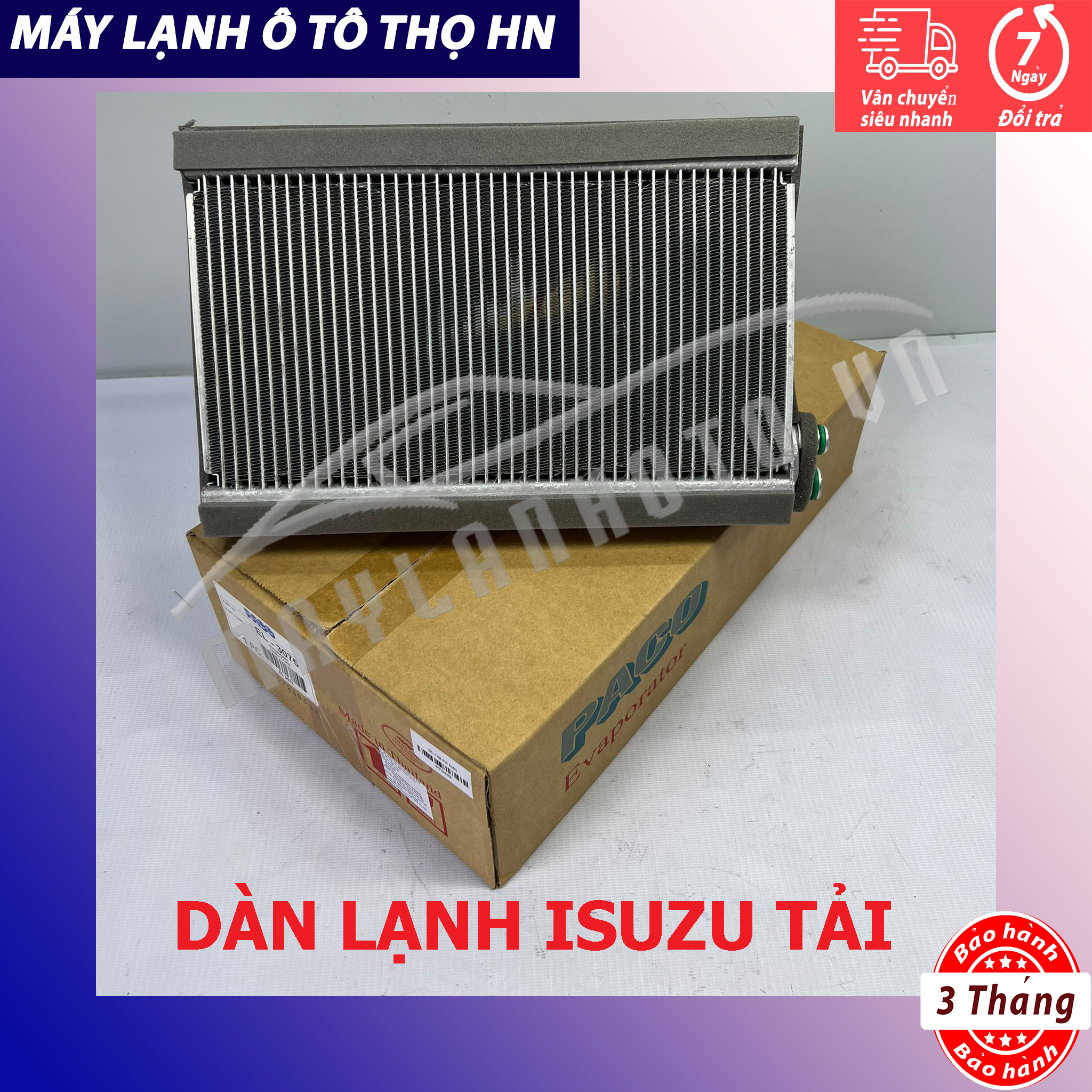 Dàn lạnh Isuzu 3,5 tấn - 5 tấn Hàng xịn Thái Lan