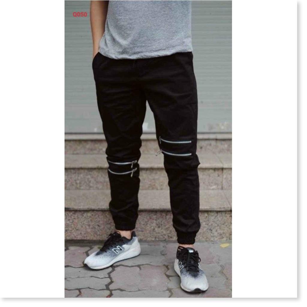 QUẦN JOGGER TÚI HỘP DÂY KÉO NAM