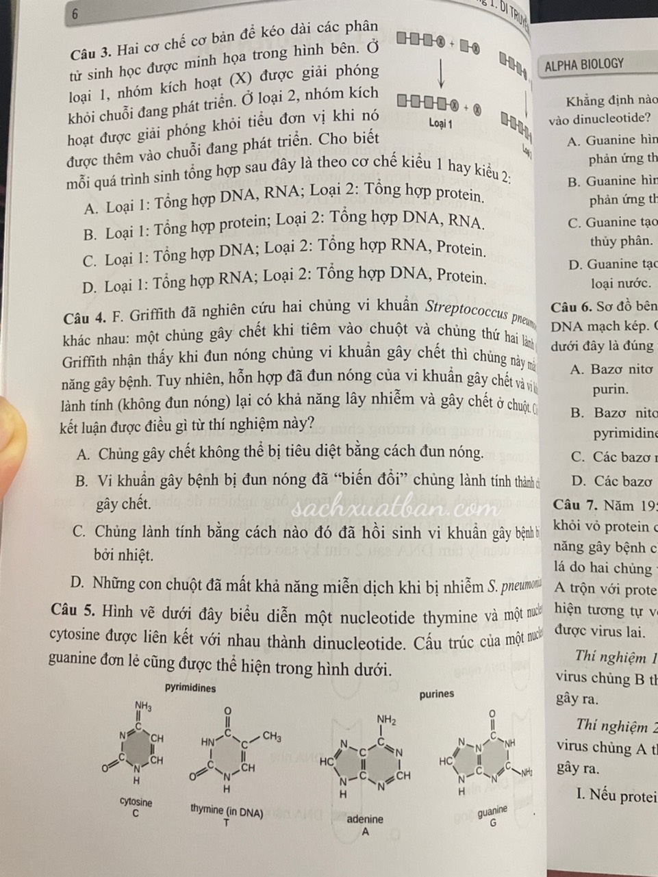 Sách Alpha Biology - Nguyễn Tấn Thành