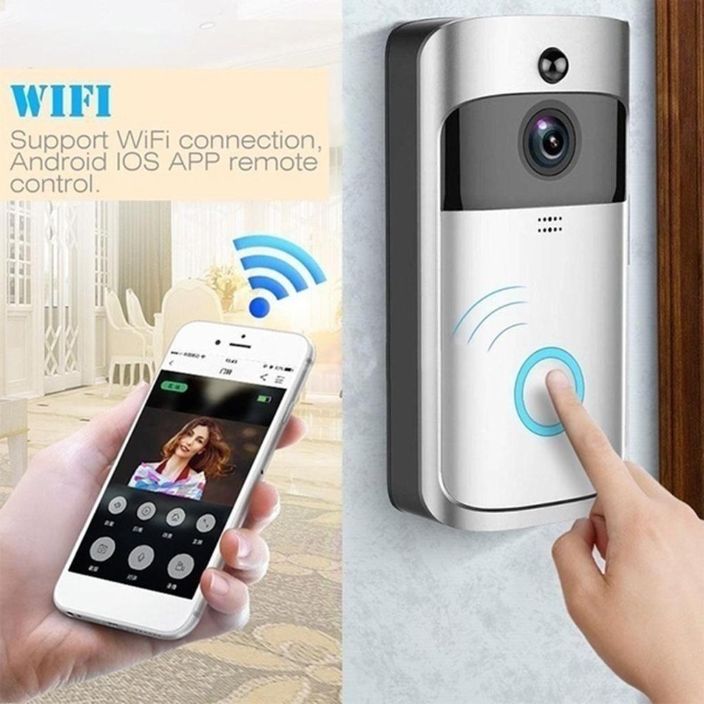 Wireless WiFi Video  2-Way Talk Chime SecurityCamera 1080P US
