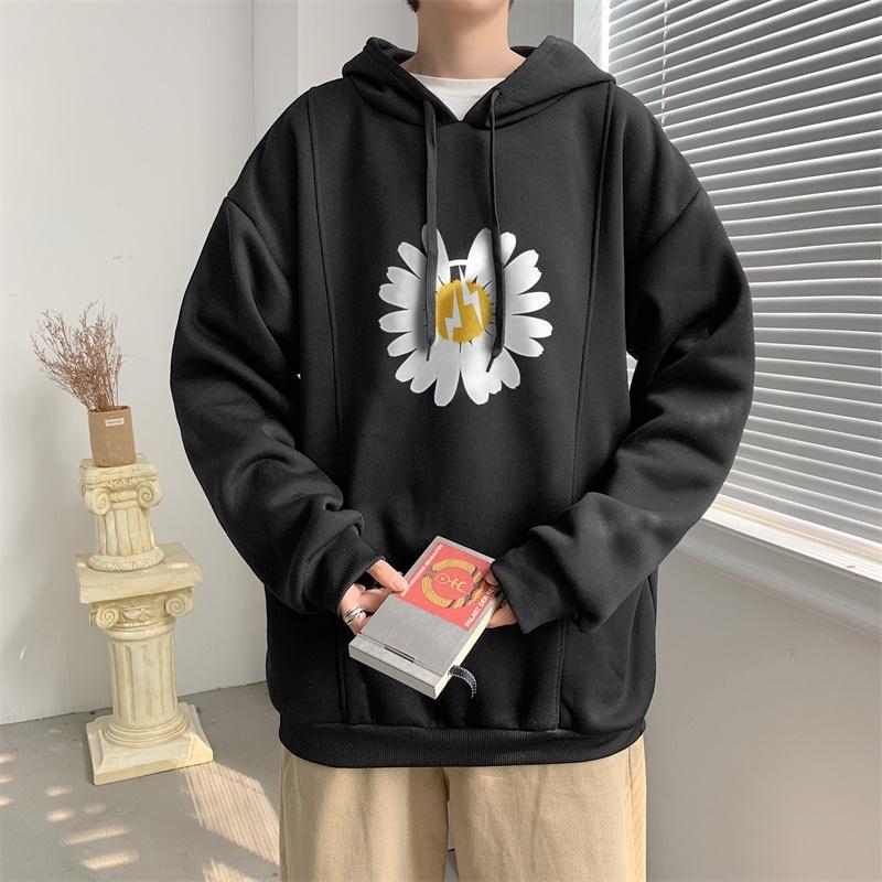 Áo Hoodie Tay Dài Thời Trang Phong Cách Hàn Quốc Cho Nam 3 Màu M-2Xl