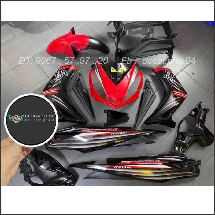 Tem Exciter 135 2006 đỏ đen spark