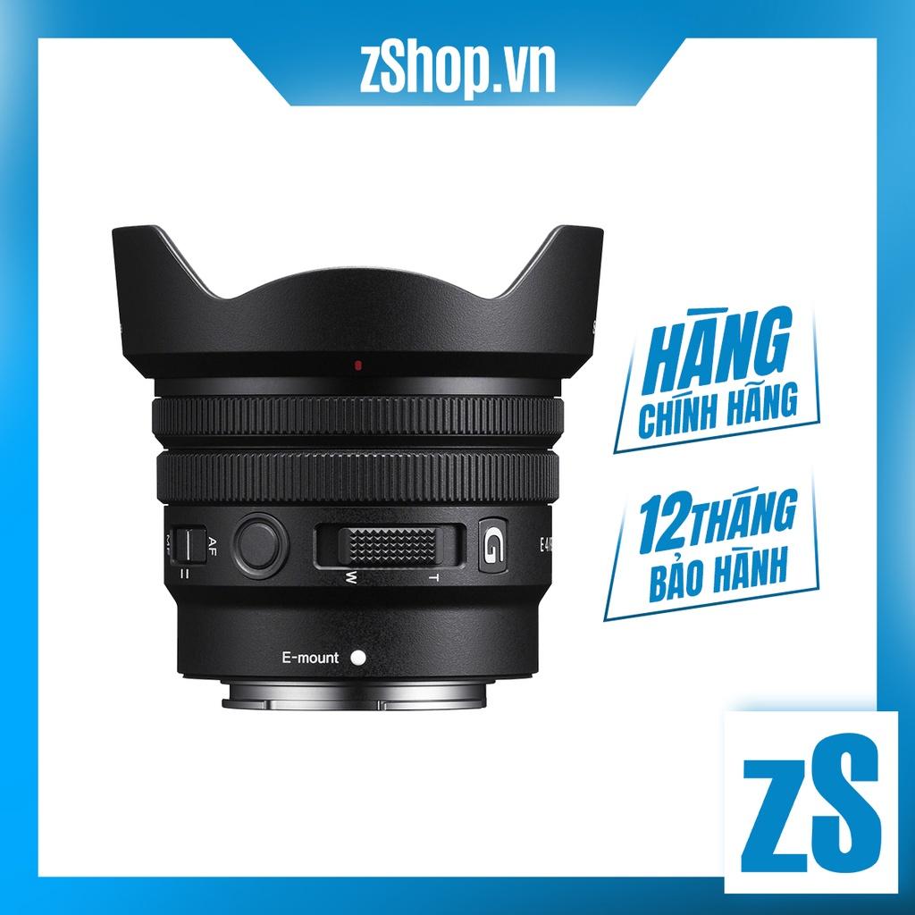 Ống Kính Sony E 10-20mm f/4 PZ G (Hàng Chính Hãng)