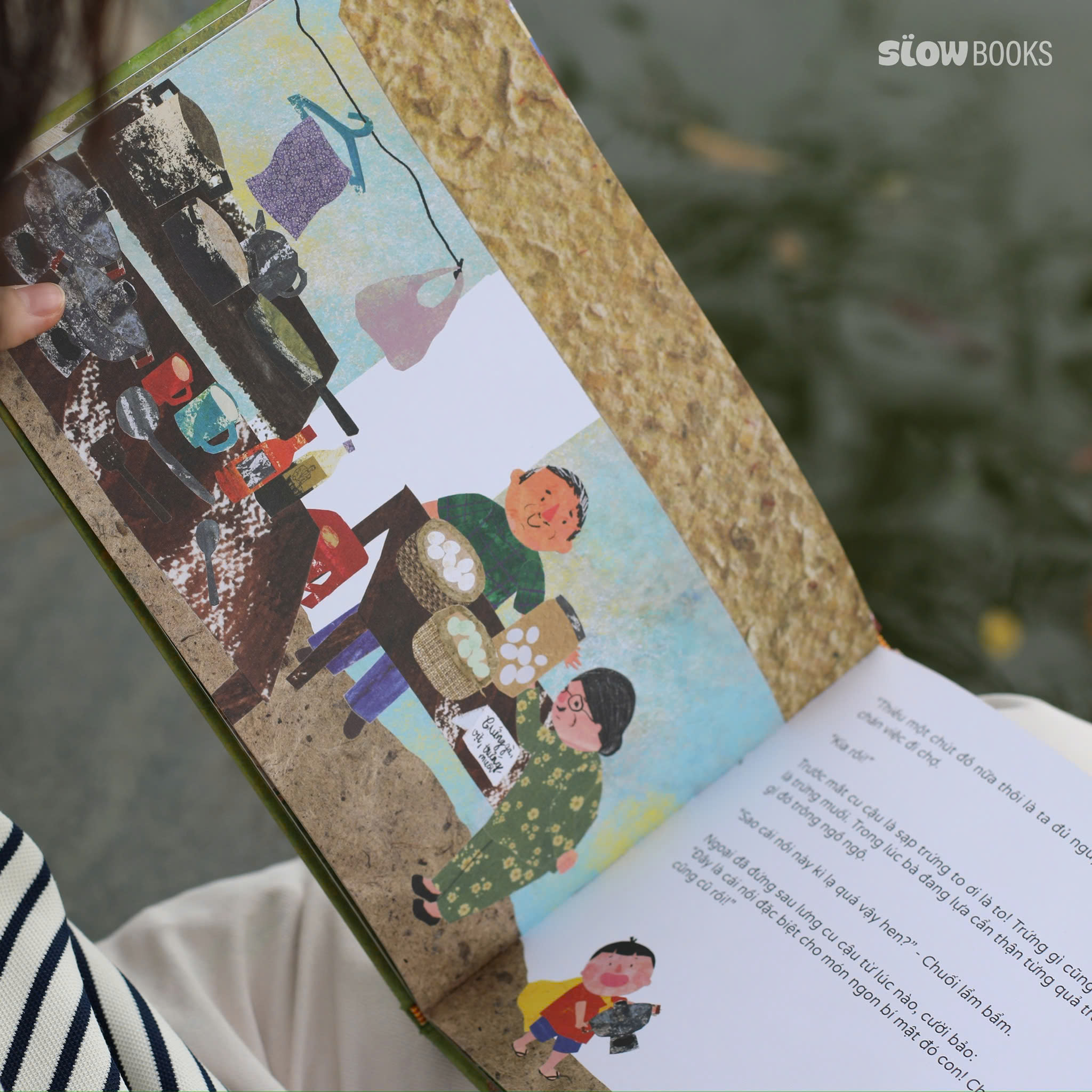 XUÂN TREO TRÊN BẸO GHE HÀNG - Quỳnh Hương (Hũ) -  Hoàng Anh   - Slow Book
