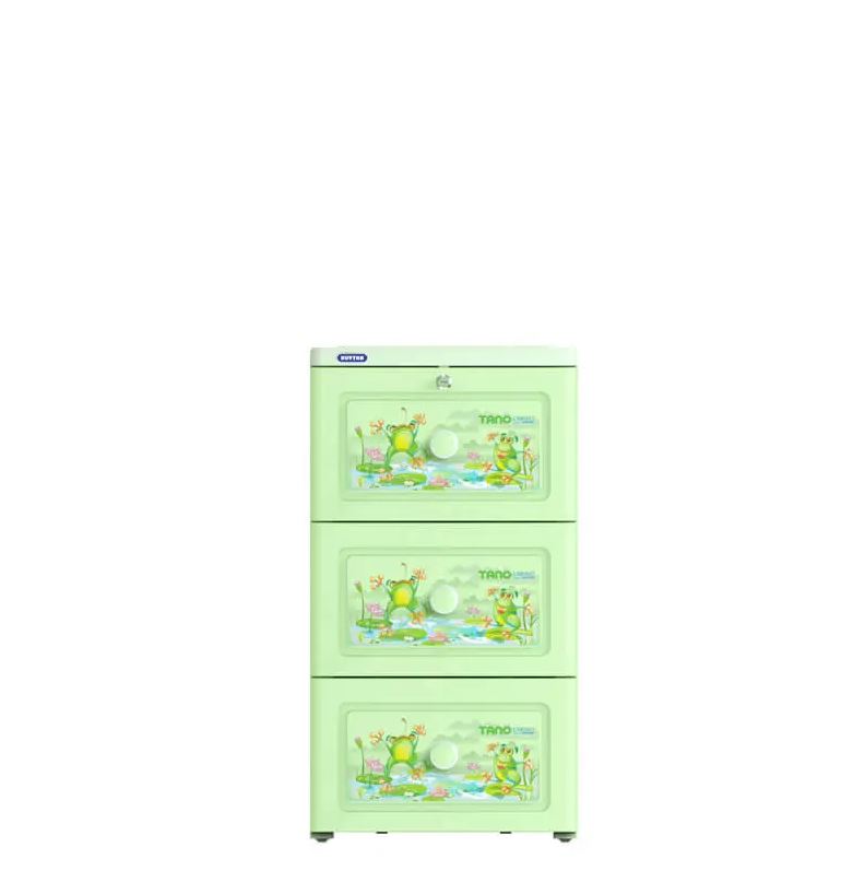 Tủ Tano 3 Ngăn DUY TÂN Nhựa PP/ABS, Tủ Quần Áo Đa Năng, Tiện Lợi