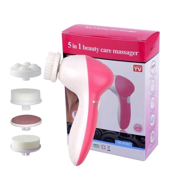Máy Massage Rửa Mặt 5 Đầu Beauty Care Massager Model AE8782