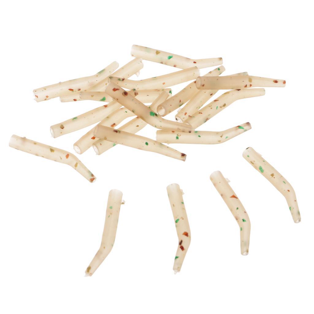 20pcs Carp Fishing Line Aligner Hair Rigs Hook Aligner Rig Accessories High Quality Durable to Use 20mm