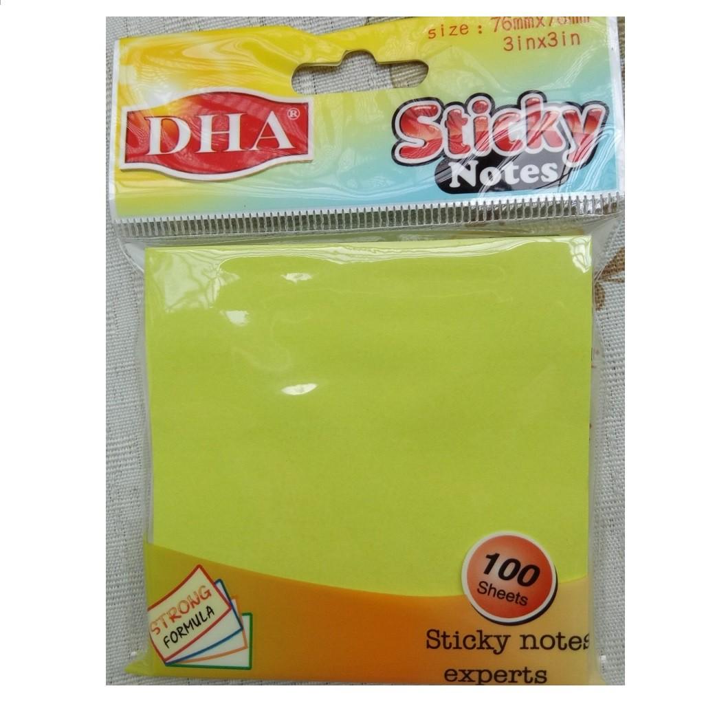 Giấy note dạ quang màu DH-9703